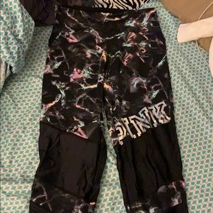 pink workout leggings